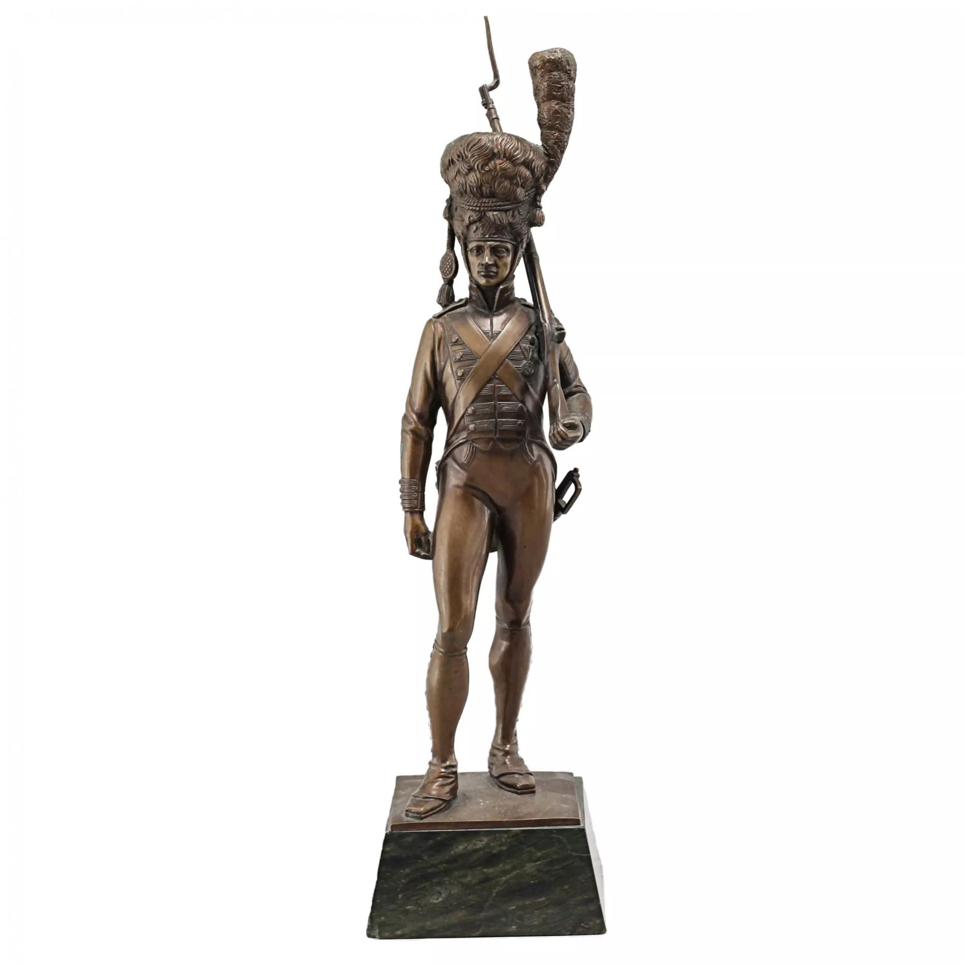 Bronze figure Soldier «FR. BERNAUER Munchen»