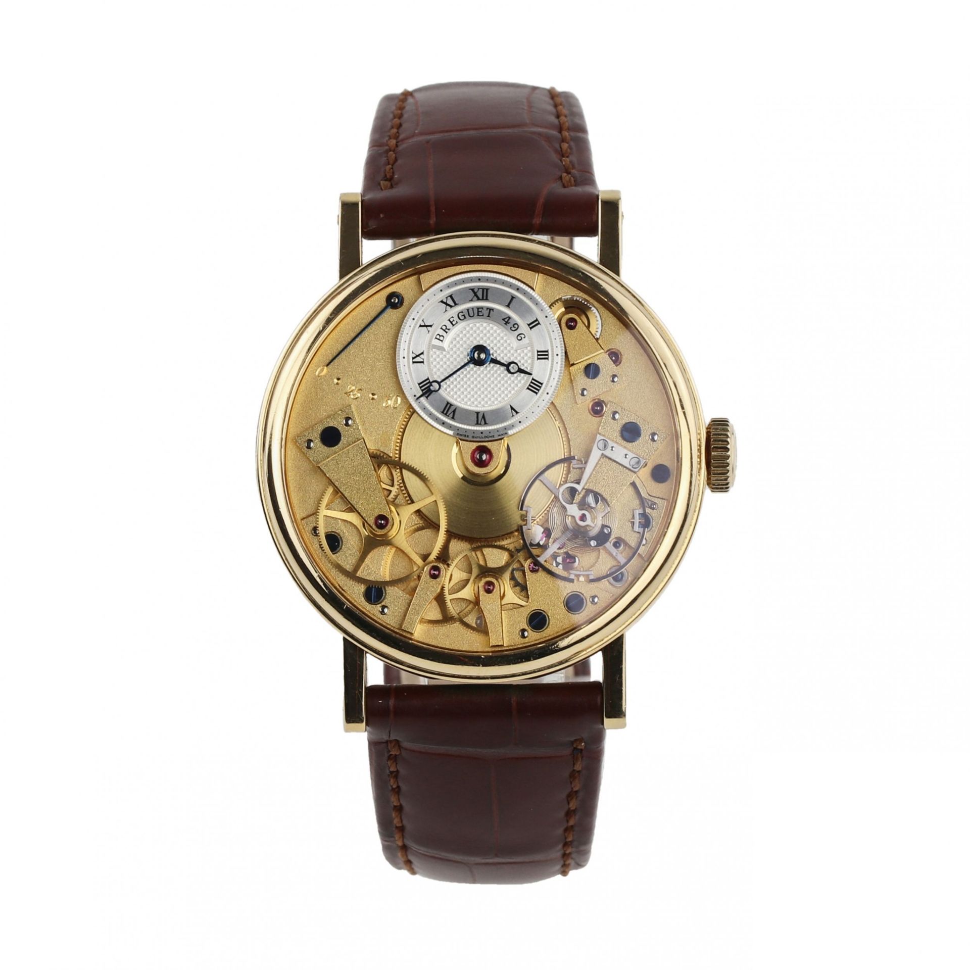 Breguet men`s watch in La Tradition Skeleton gold. - Bild 2 aus 7