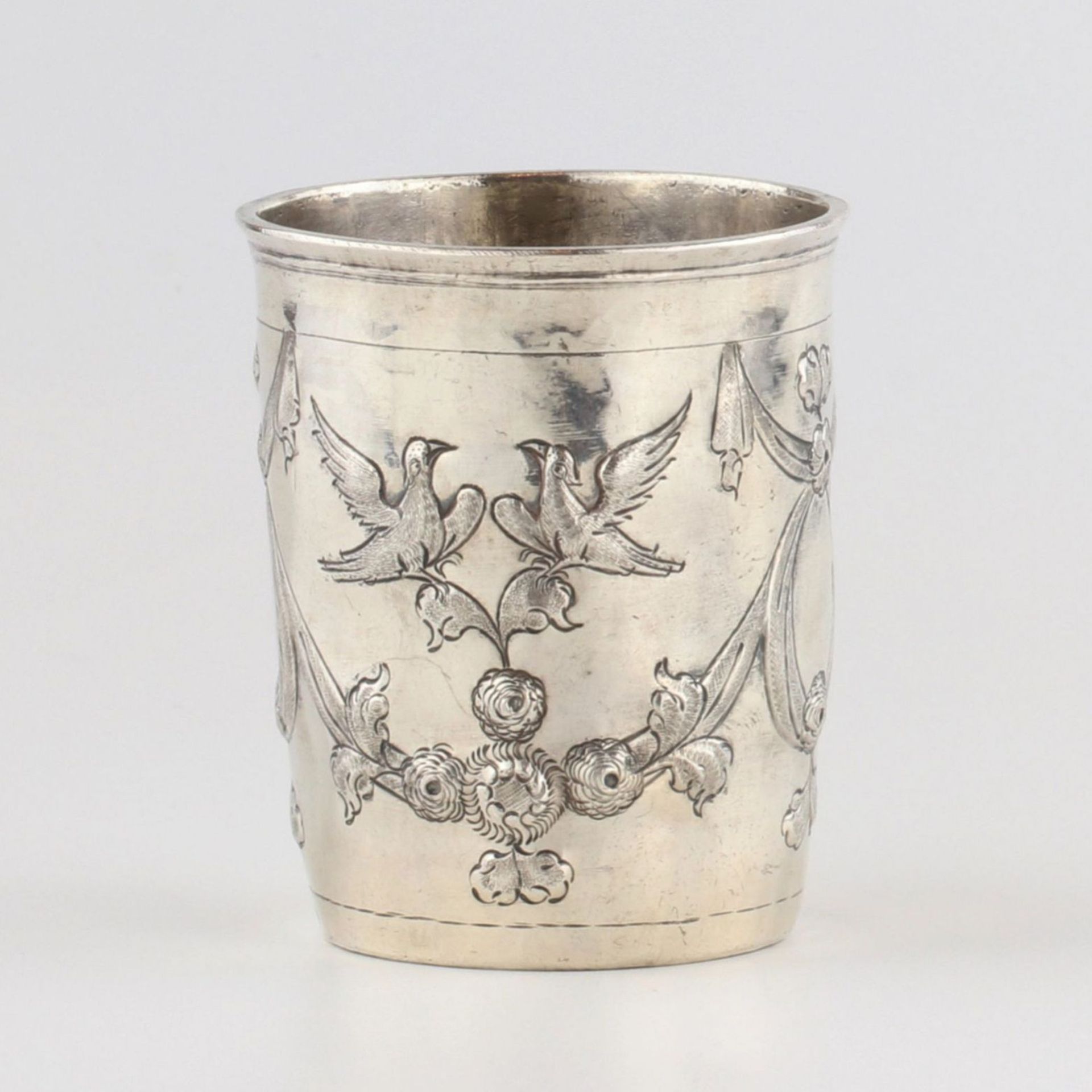 Russian silver vodka cup 1791. - Image 4 of 5