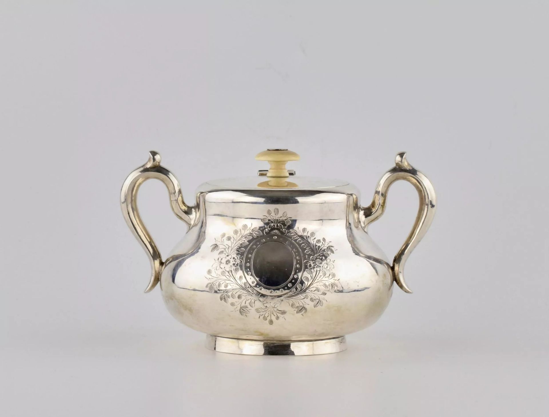 Russian silver tea set - Image 6 of 8