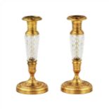 Pair of Empire candlesticks from the 1900s.