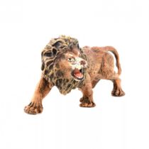 Vienna bronze miniature Lion, Bergman factories.