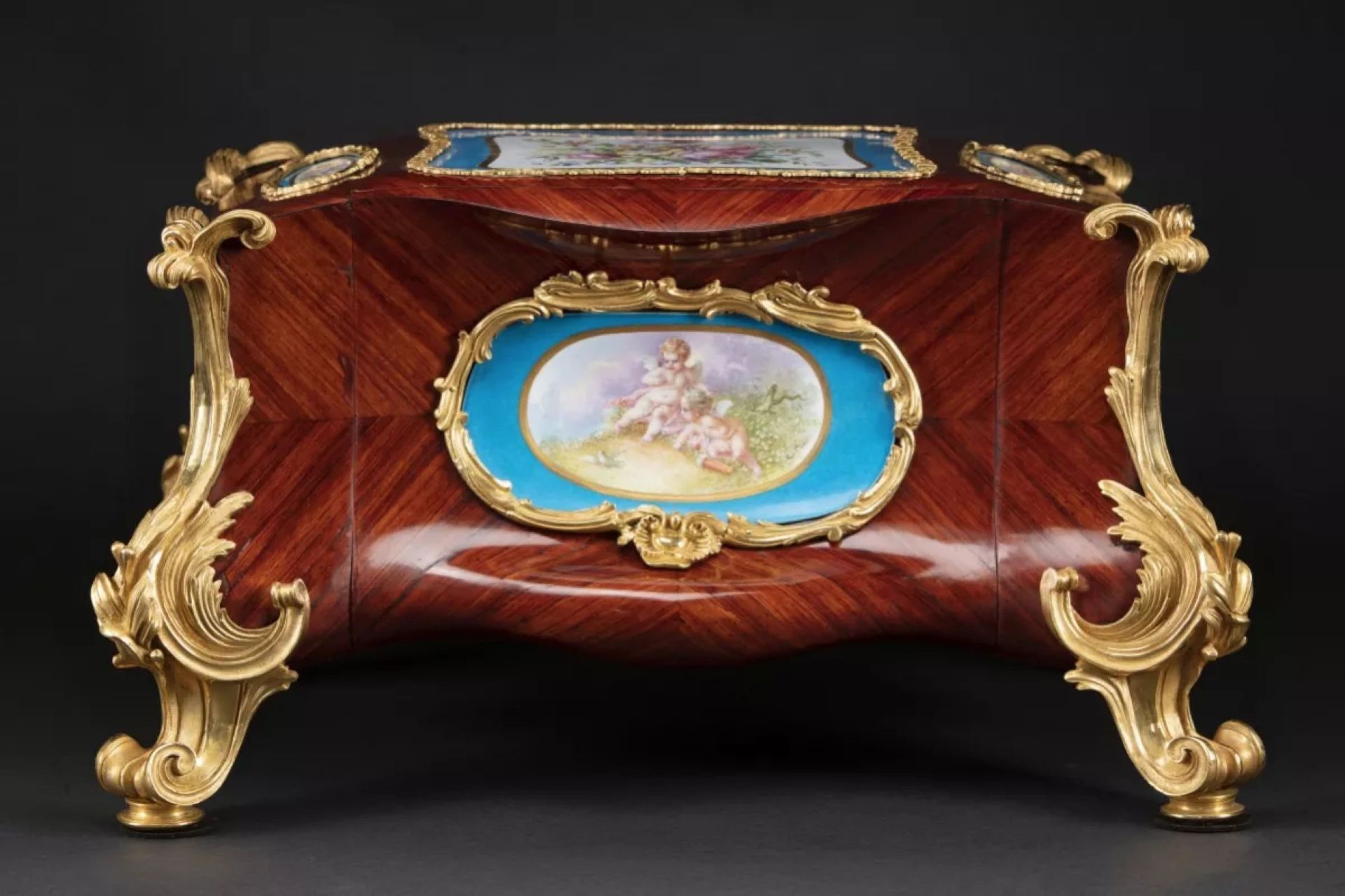 Table box for jewelry. SEVRES 1830. - Bild 6 aus 6