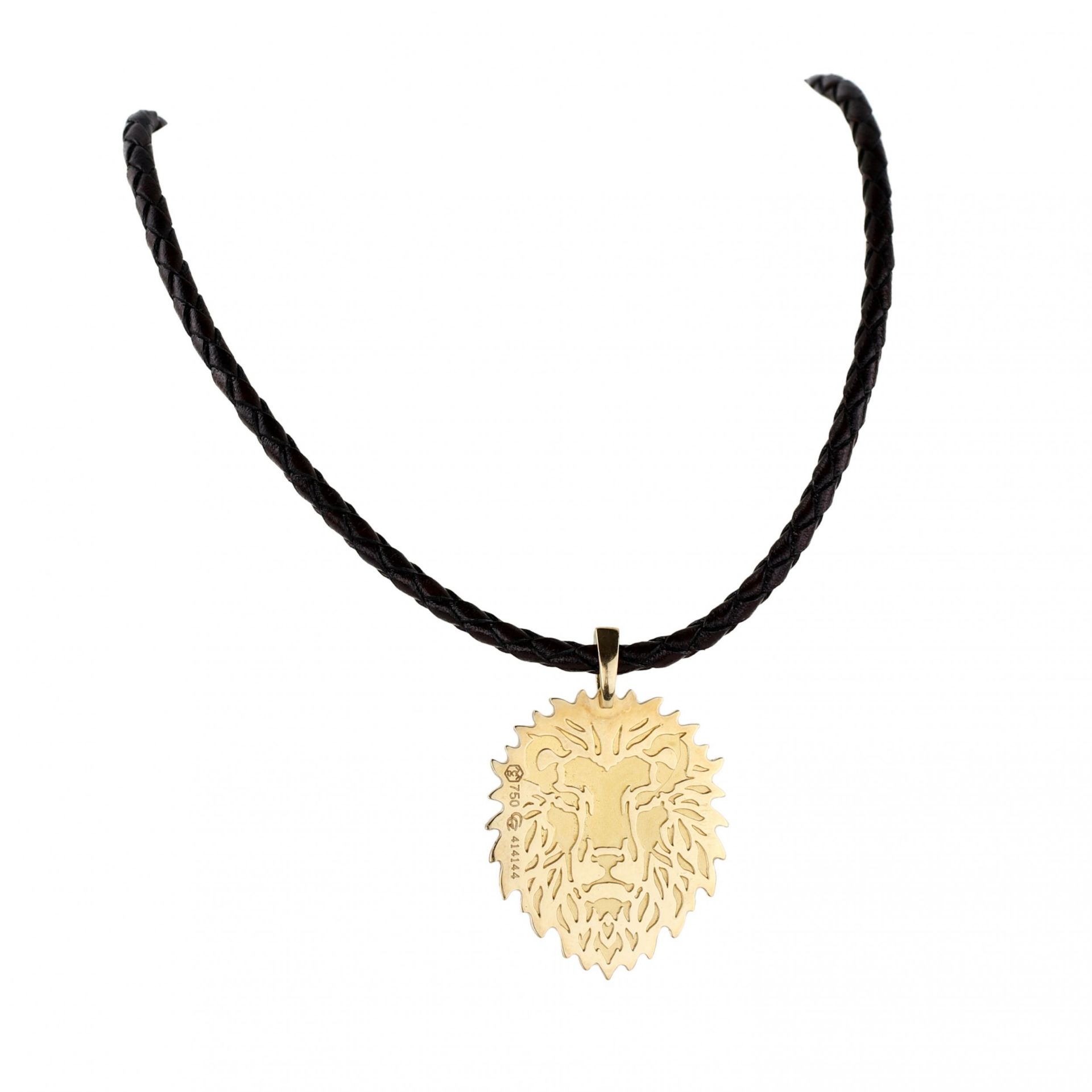 Carrera y Carrera. 18K gold pendant Lion. - Image 2 of 9