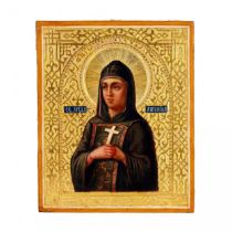 Russian icon of the Holy Martyr Antonina, turn of the 19th-20th centuries.