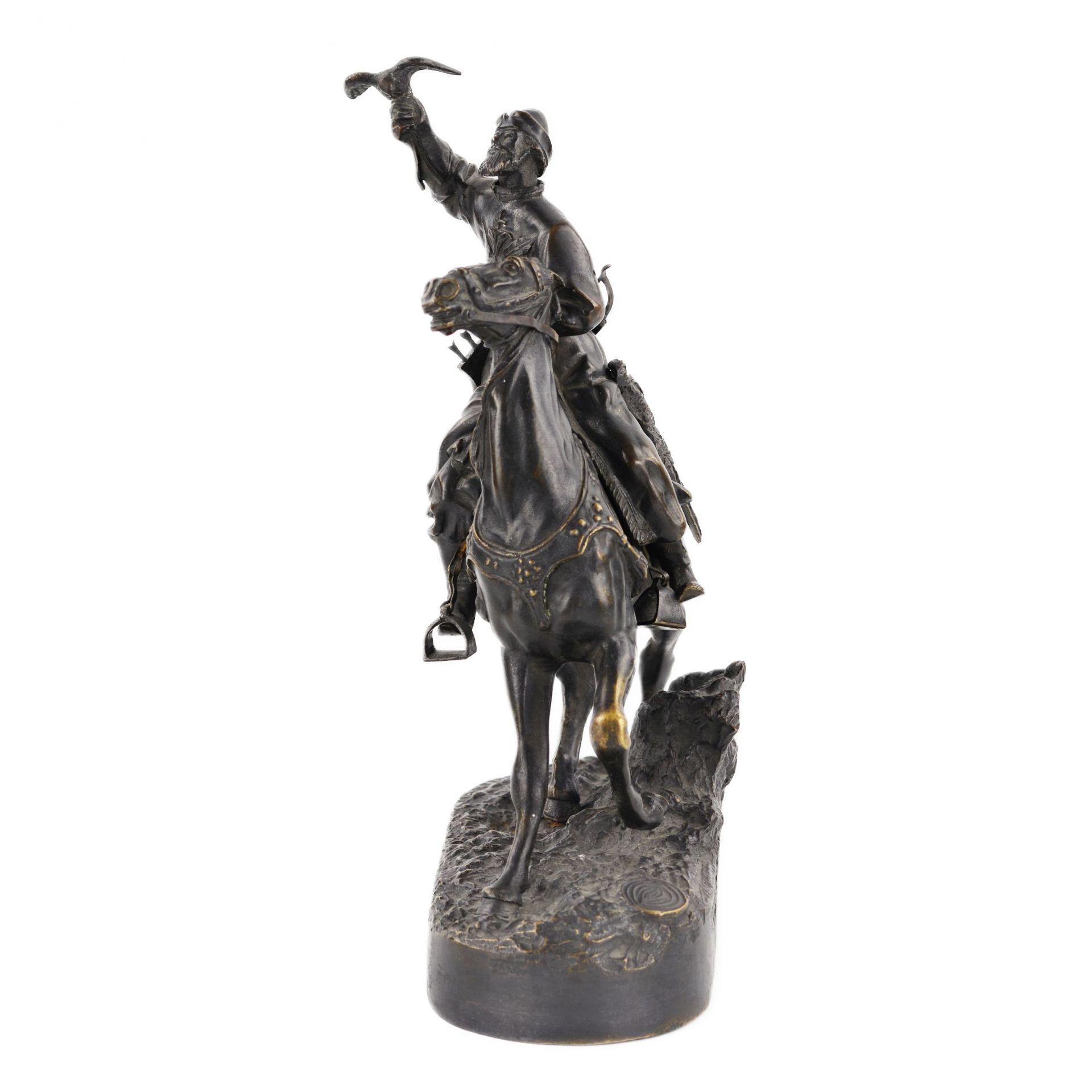 Bronze sculpture of the Tsar`s Falconer. Model E. Lancer. RUSSIA - Bild 6 aus 7