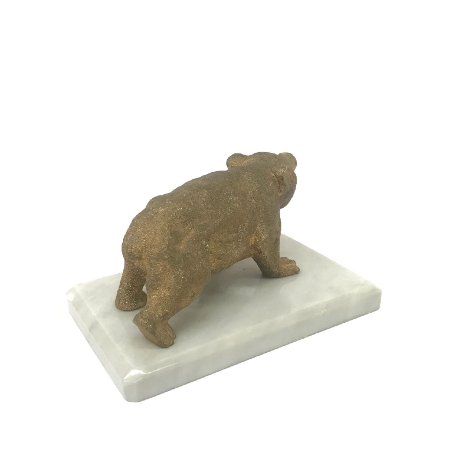 Russian paperweight Bear. - Image 3 of 3