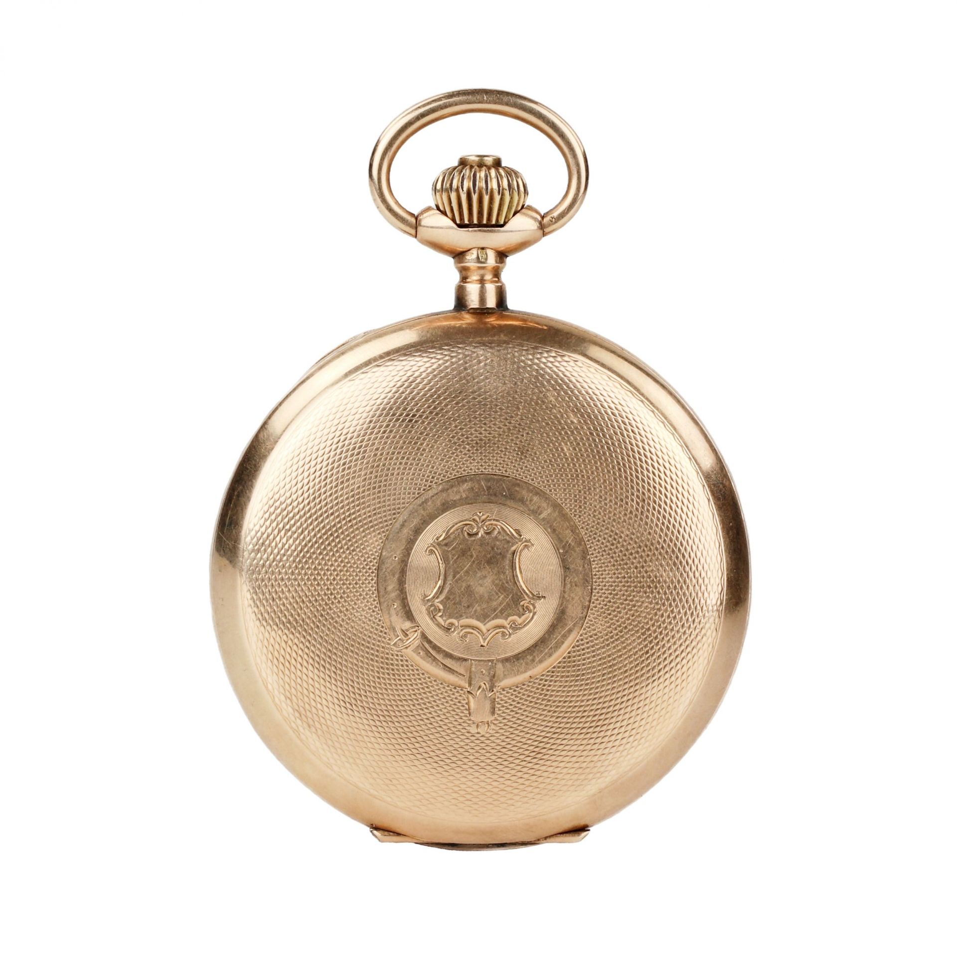 Moulinet gold pocket watch. - Image 2 of 9