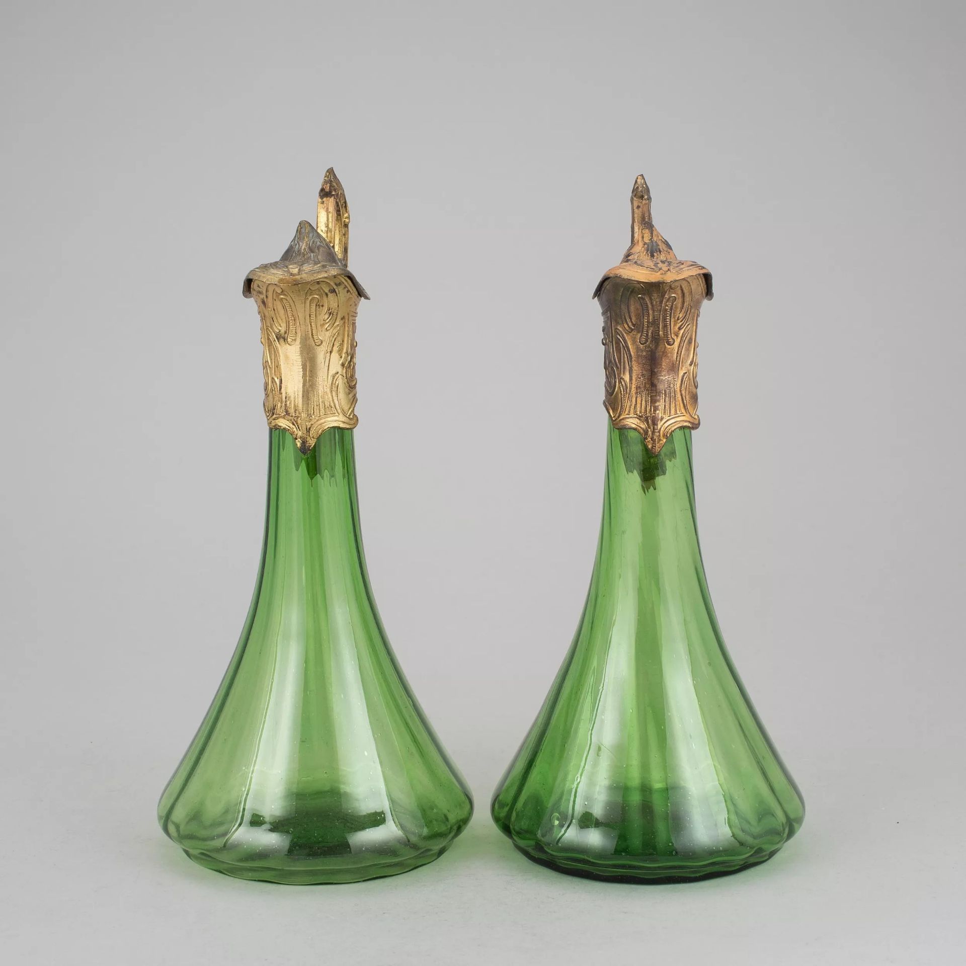 Pair of jugs in Art Nouveau style. - Image 3 of 4