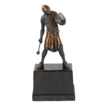 Bronze sculpture of the Knight of Malta. Turn of the 19th and 20th centuries