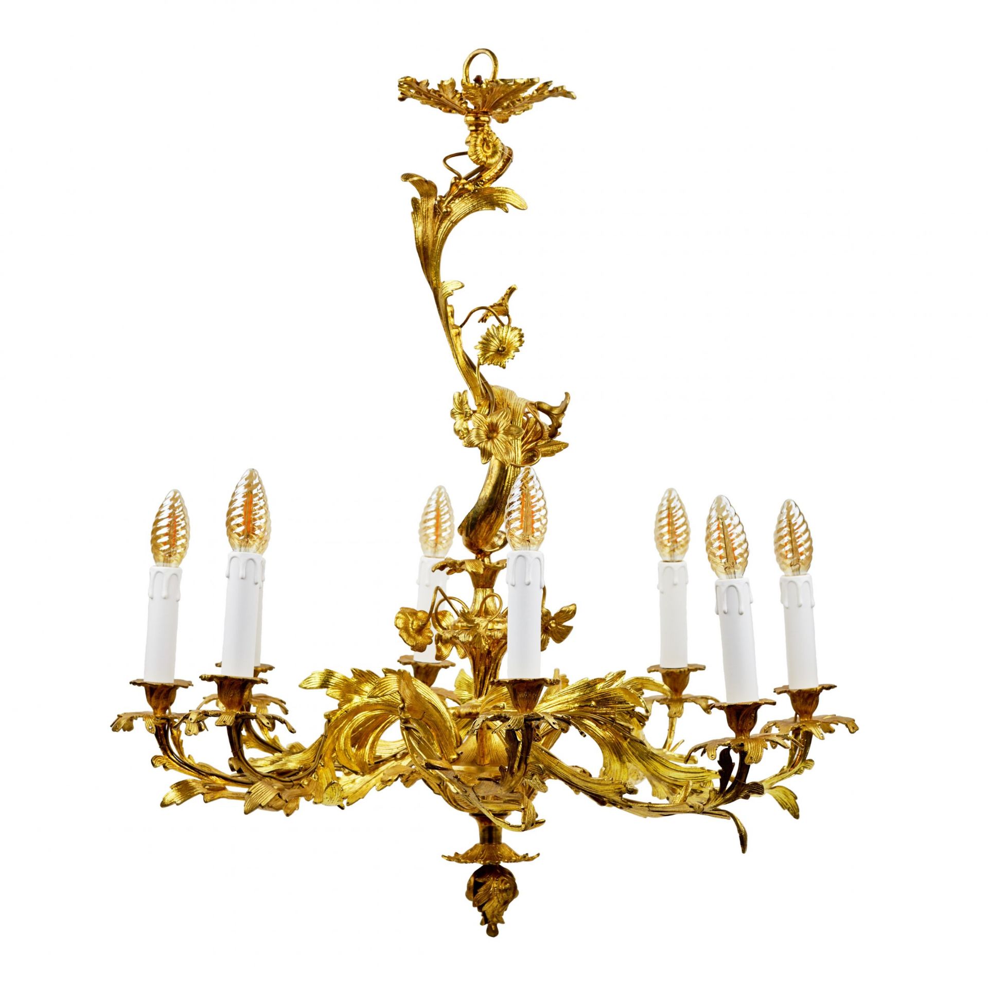 Rococo chandelier. End of the 19th century. - Bild 3 aus 4
