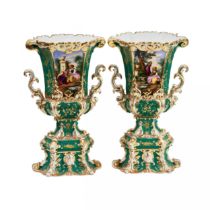 Pair of Vases Gallant age