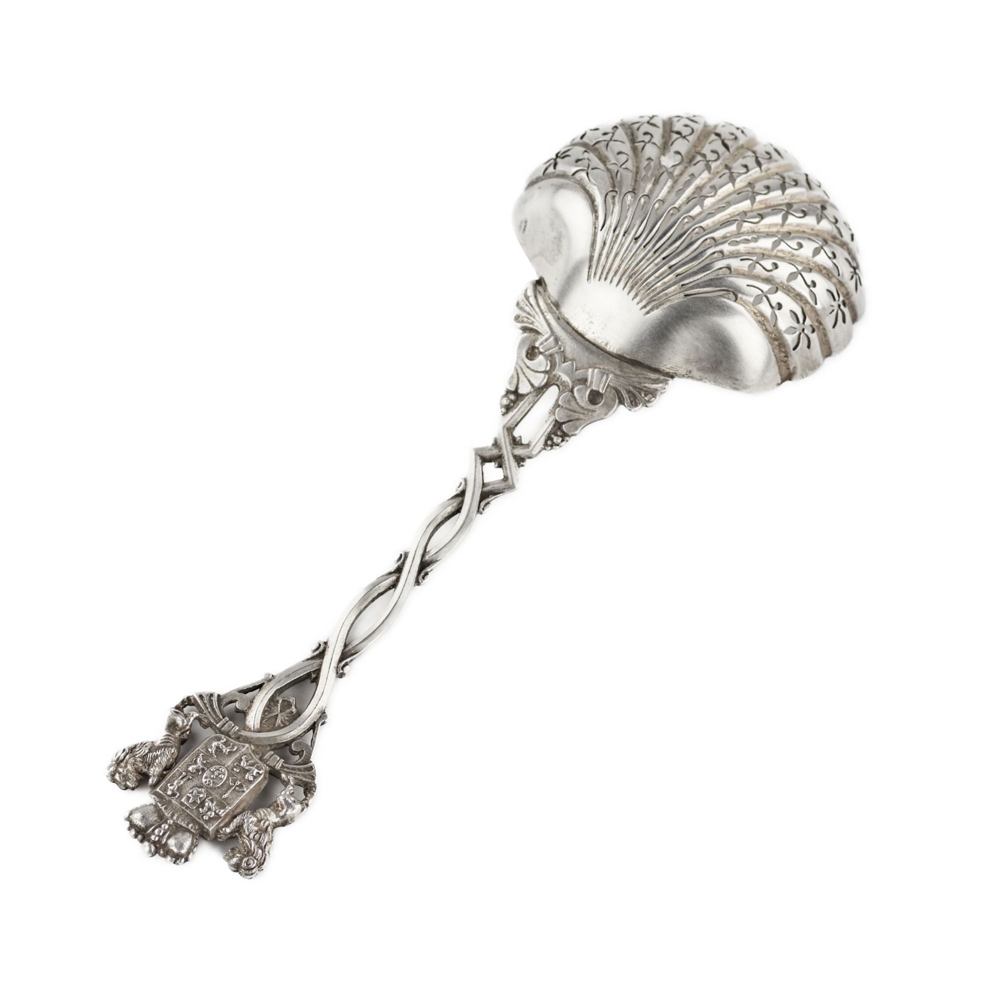 A set of silver spoons from the Scandinavian service of Prince Yusupov. Alex Gueyton. Paris, 19th ce - Bild 4 aus 8