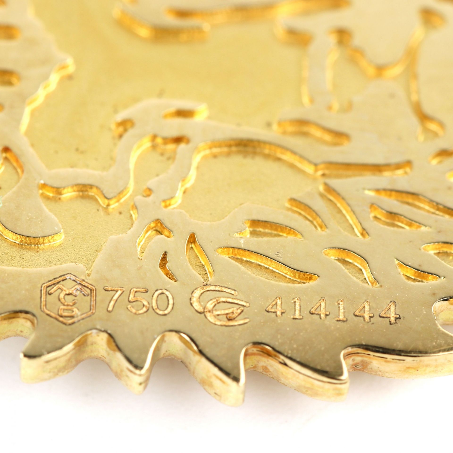 Carrera y Carrera. 18K gold pendant Lion. - Image 8 of 9
