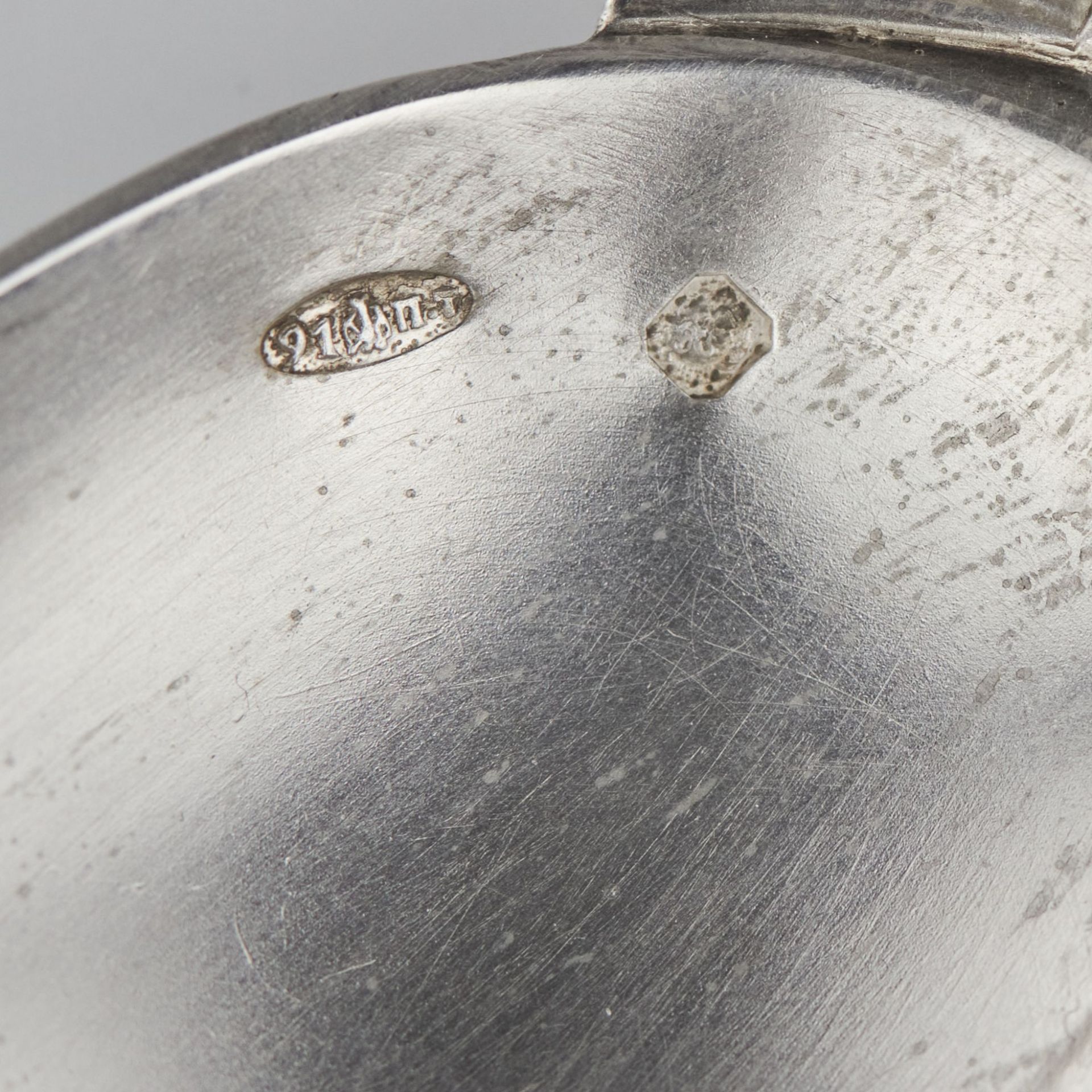A set of silver spoons from the Scandinavian service of Prince Yusupov. Alex Gueyton. Paris, 19th ce - Bild 7 aus 8