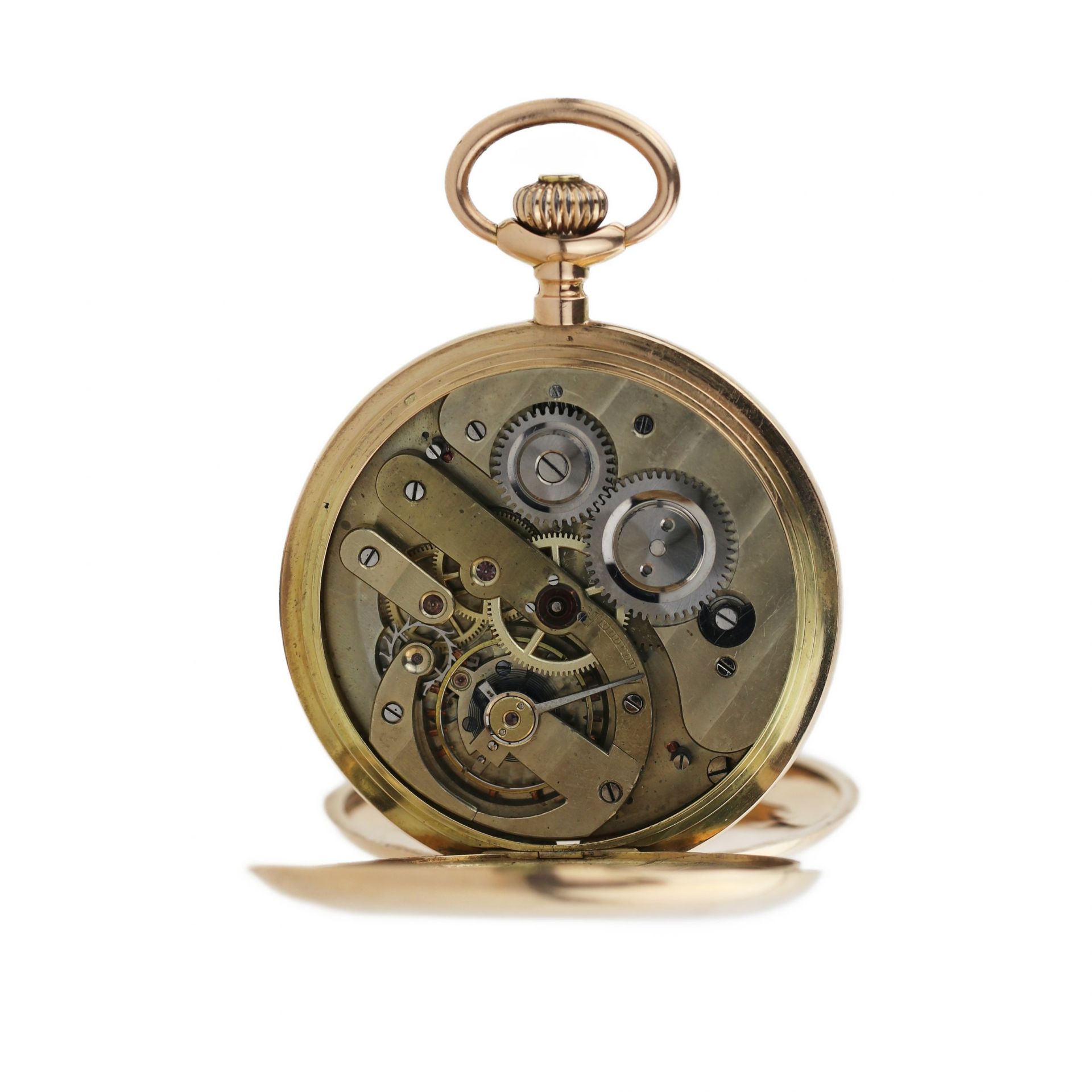 Russian, gold, pocket watch of the pre-revolutionary company F. Winter. - Image 7 of 10