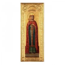 Icon of St. Alexander. The turn of the 19th and 20th centuries.