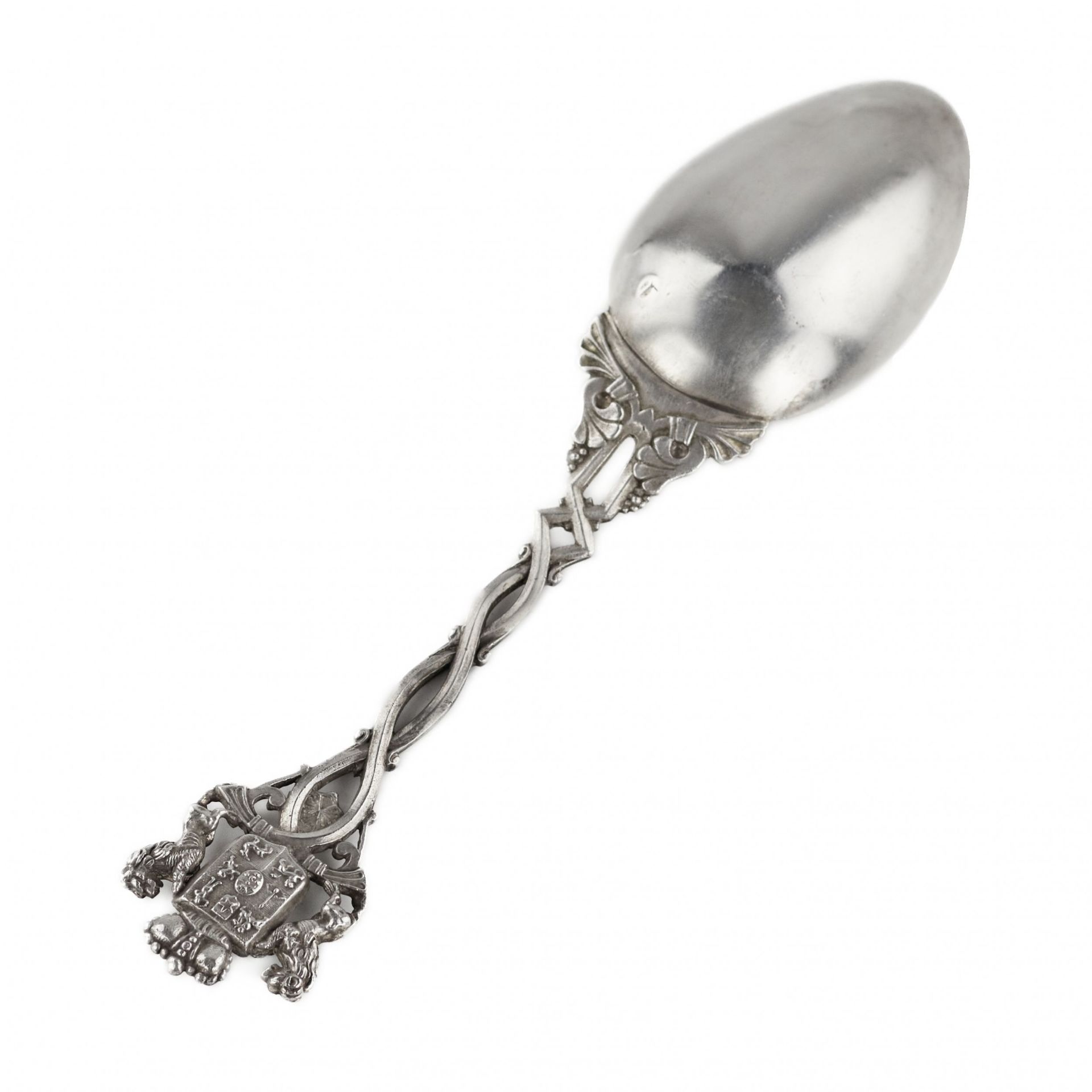 A set of silver spoons from the Scandinavian service of Prince Yusupov. Alex Gueyton. Paris, 19th ce - Image 6 of 8