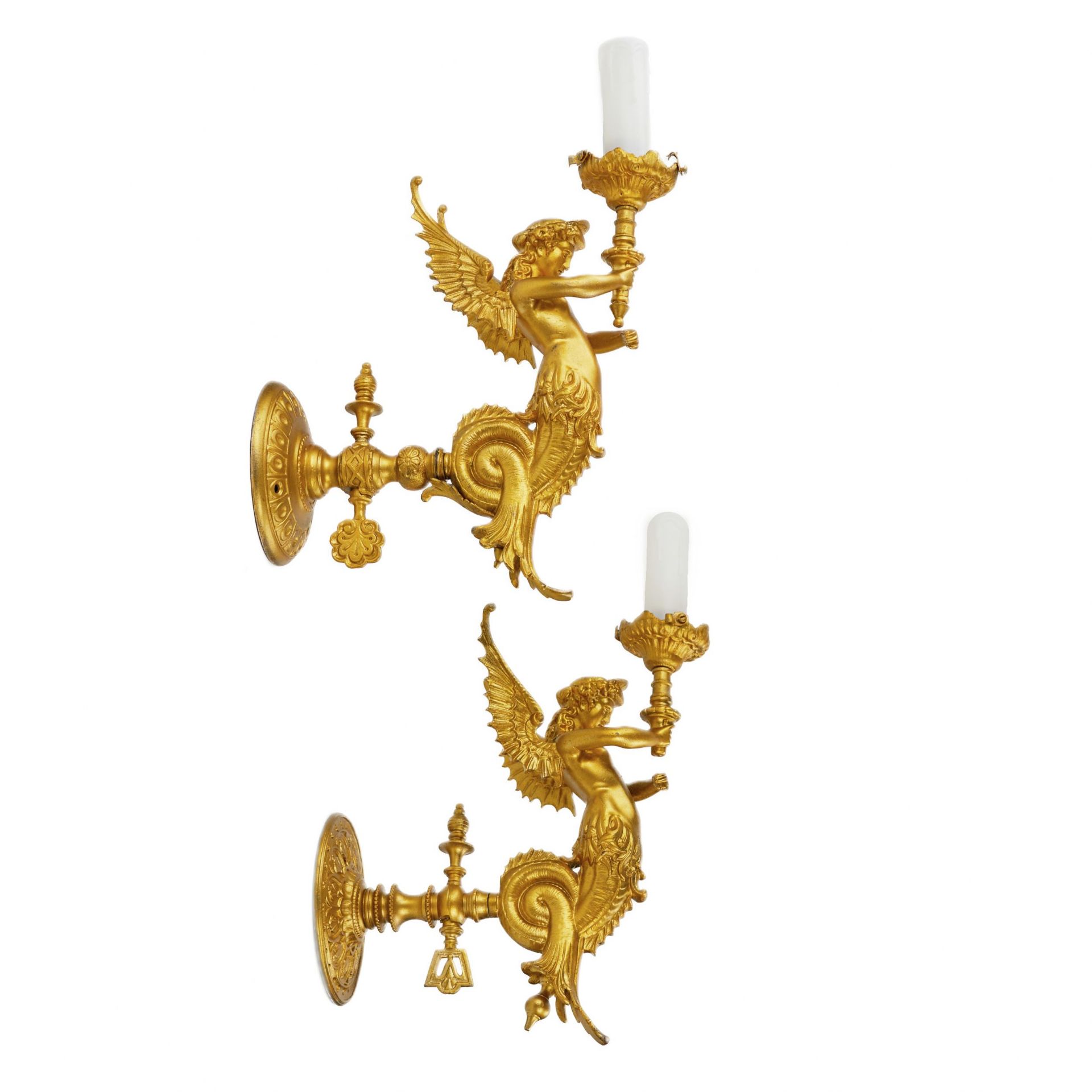 Four sconces made in the style of Napoleon III. France. The turn of the 19th and 20th centuries. - Bild 7 aus 7