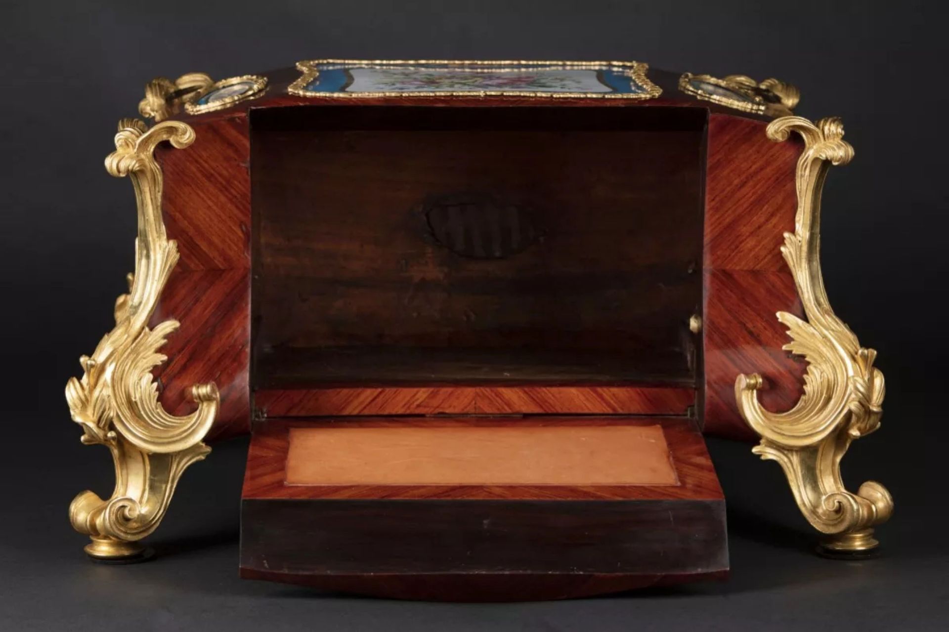 Table box for jewelry. SEVRES 1830. - Bild 5 aus 6