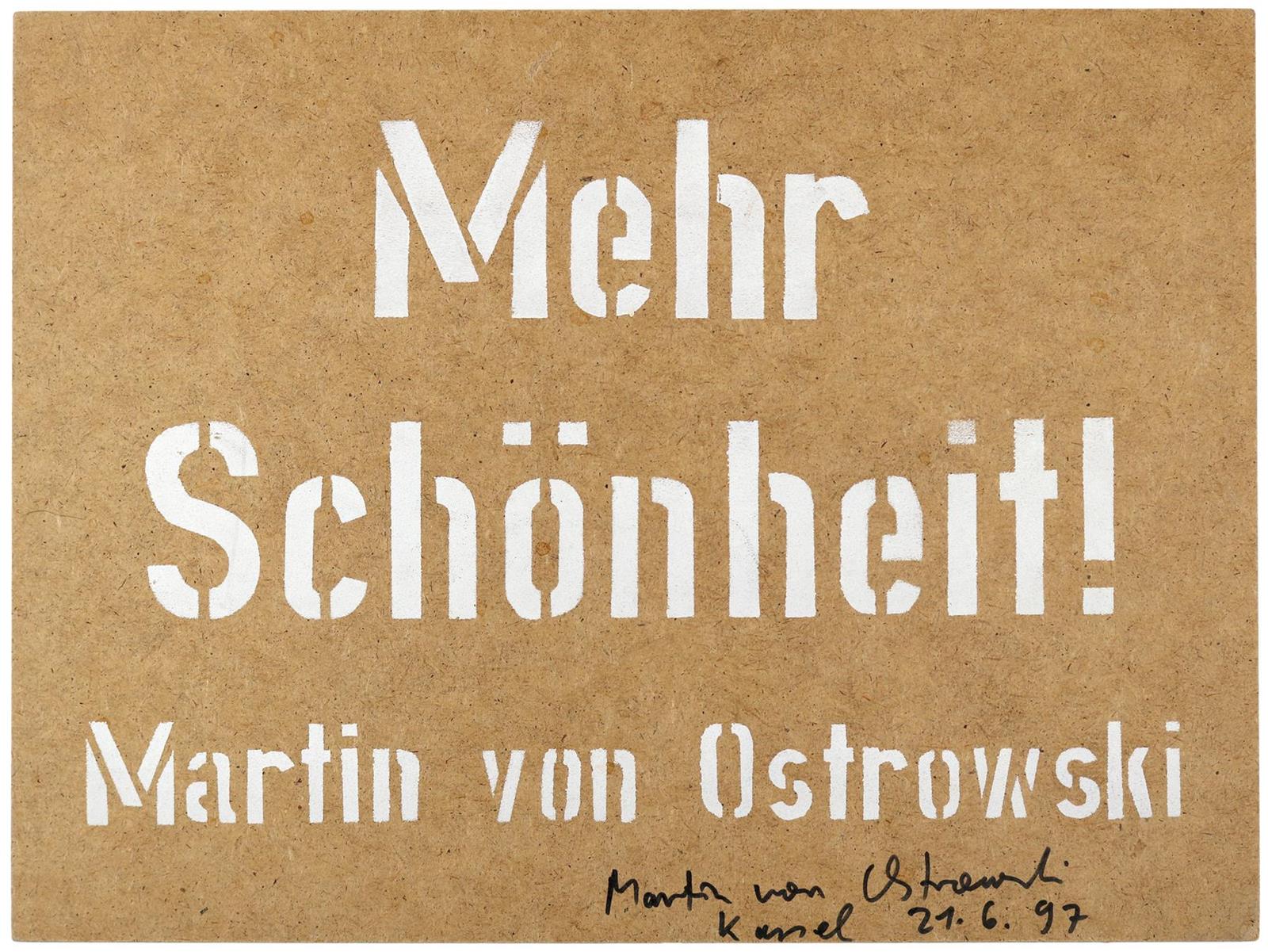 Ostrowski, Martin von