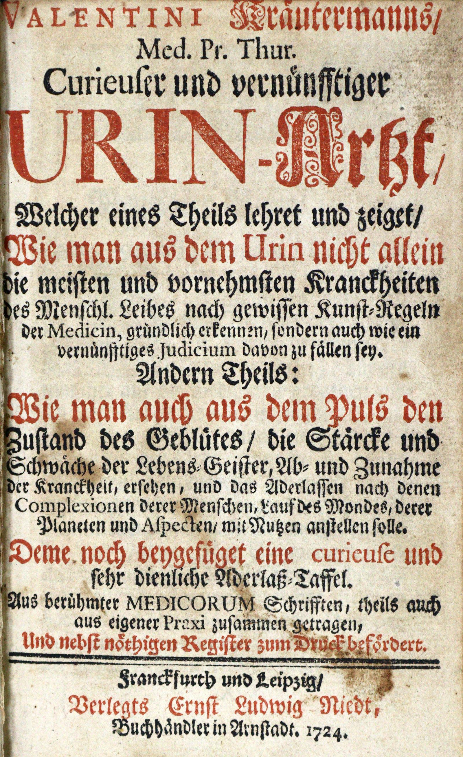 Kräutermann,V. (d.i. C.v.Hellwig).