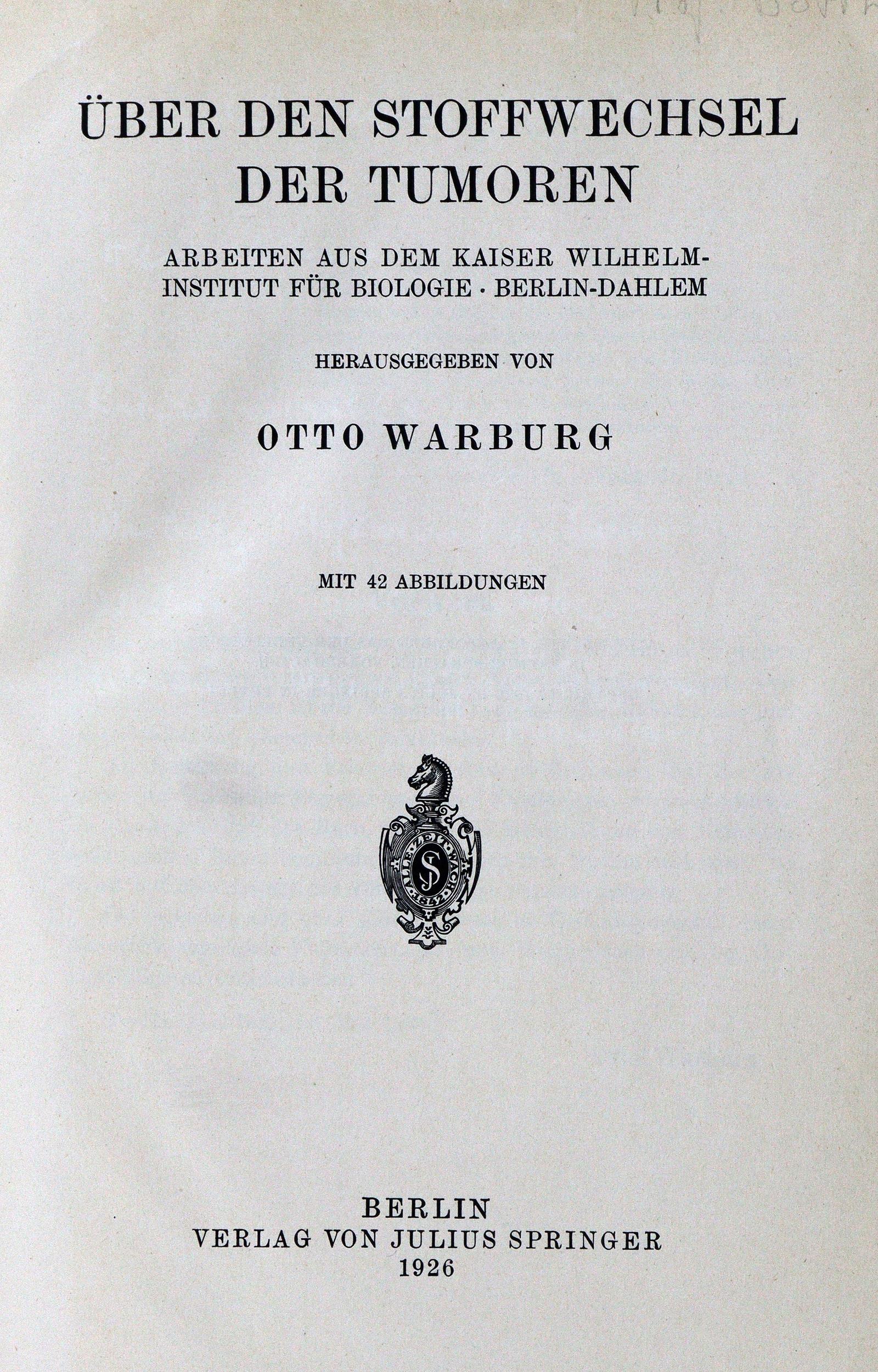 Warburg,O. (Hrsg.).