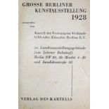 Grosse Berliner Kunstausstellung 1928.