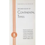 Continental Typefounders Association.