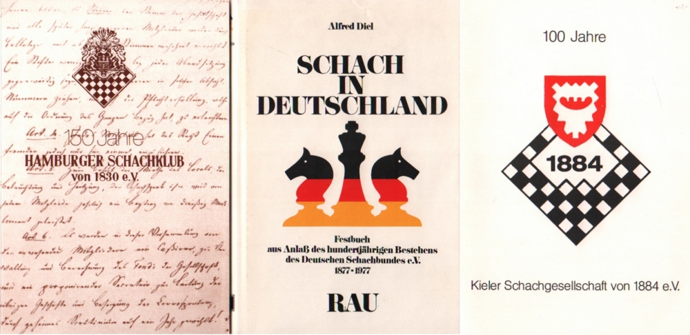 Diel, A. Schach in Deutschland. Festbuch aus Anlaß des hundertjährigen Bestehens des Dt.