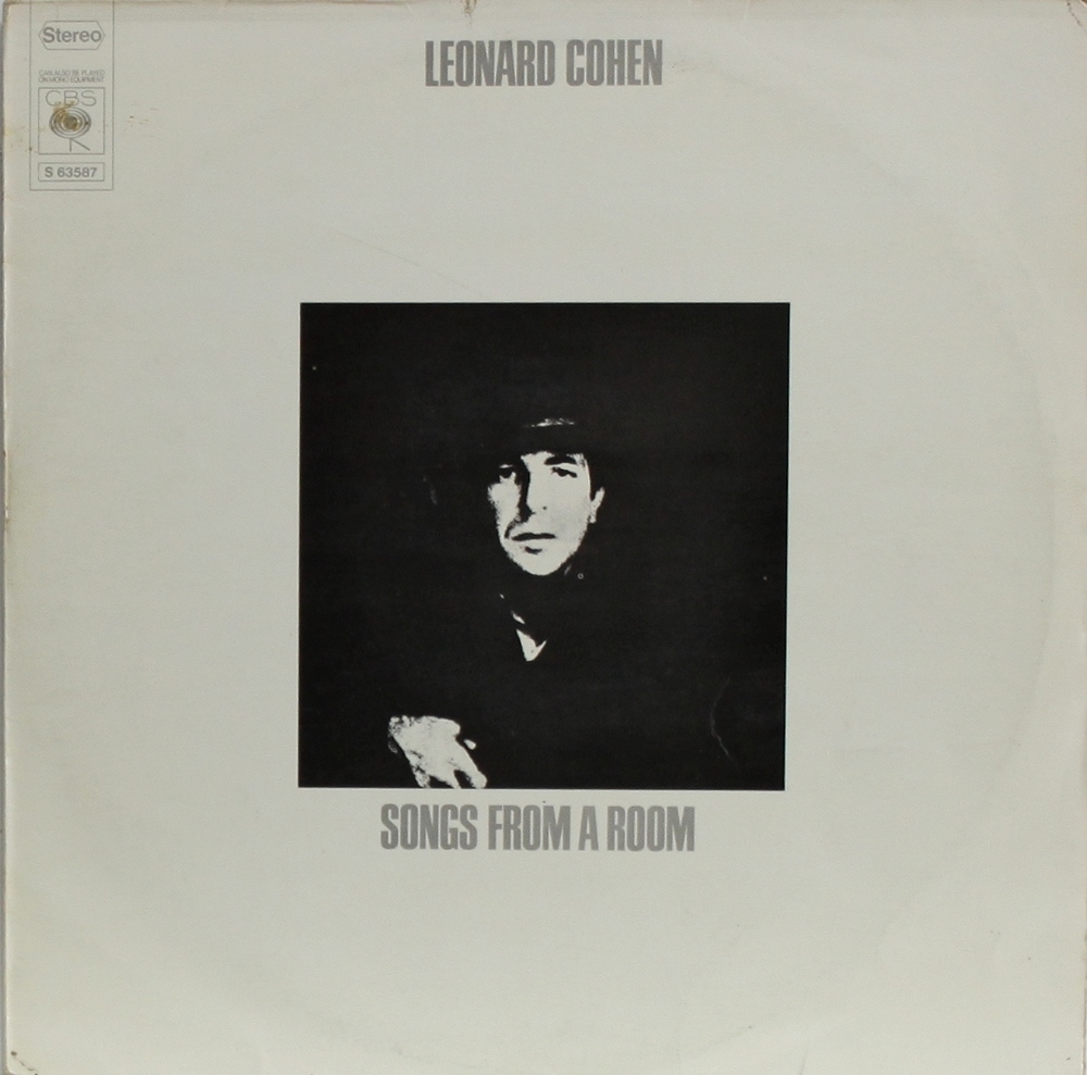 Schallplatte. Cohen, Leonhard. “Songs from a room”. LP – Schallplatte, S 63587. CBS Records,