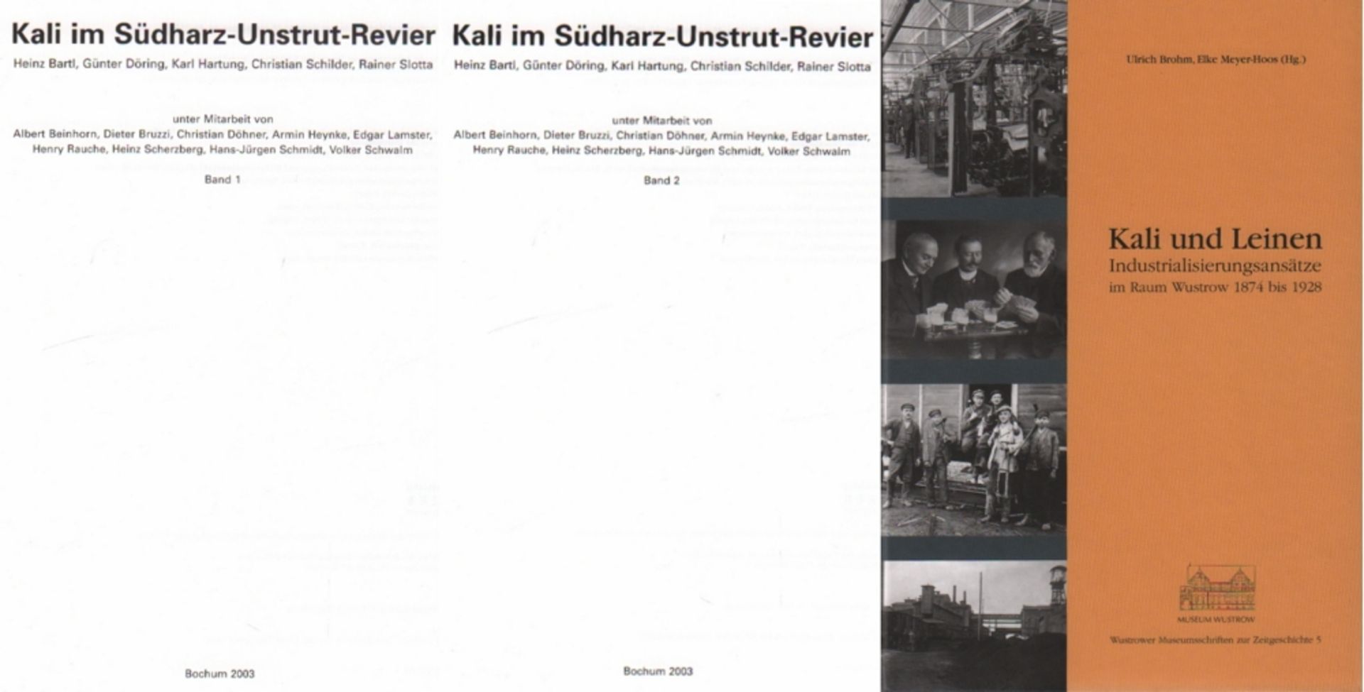 Harz. Bergbau. Kali im Südharz – Unstrut – Revier. Hrsg. von H. Bartl, G. Döring, K. Hartung, Chr.