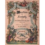 Kinderbuch. Hoffmann, Heinrich. Bastian der Faulpelz. Eine Bildergeschichte für Kinder, gezeichnet