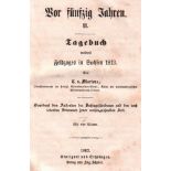 Martens, Ch. v. Vor fünfzig Jahren - II (I. Teil fehlt). Tagebuch meines Feldzuges in Sachsen