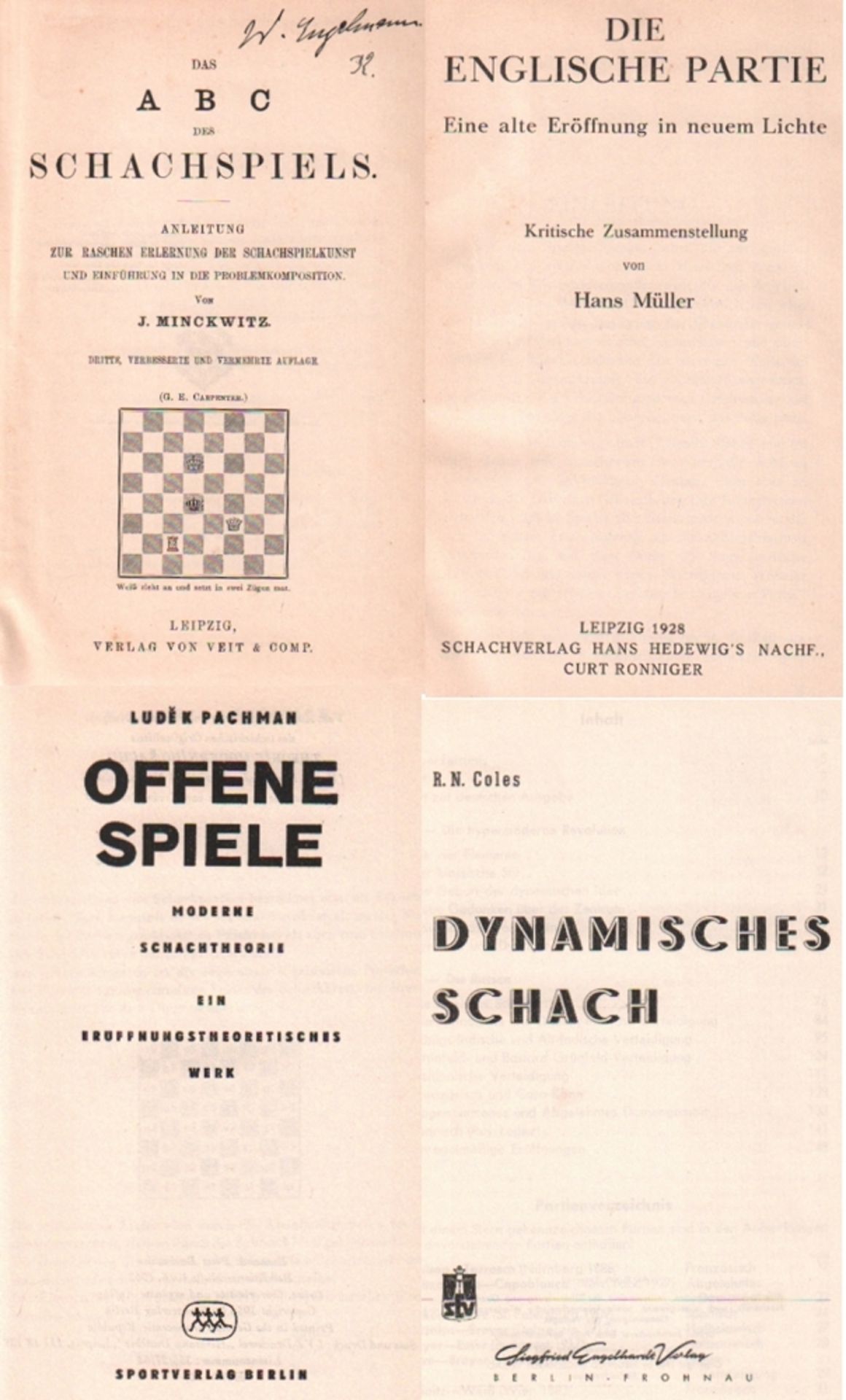 Eröffnungen und Lehrbücher. Konvolut 60 Büchern und Kleinschriften in meist in deutscher Sprache,