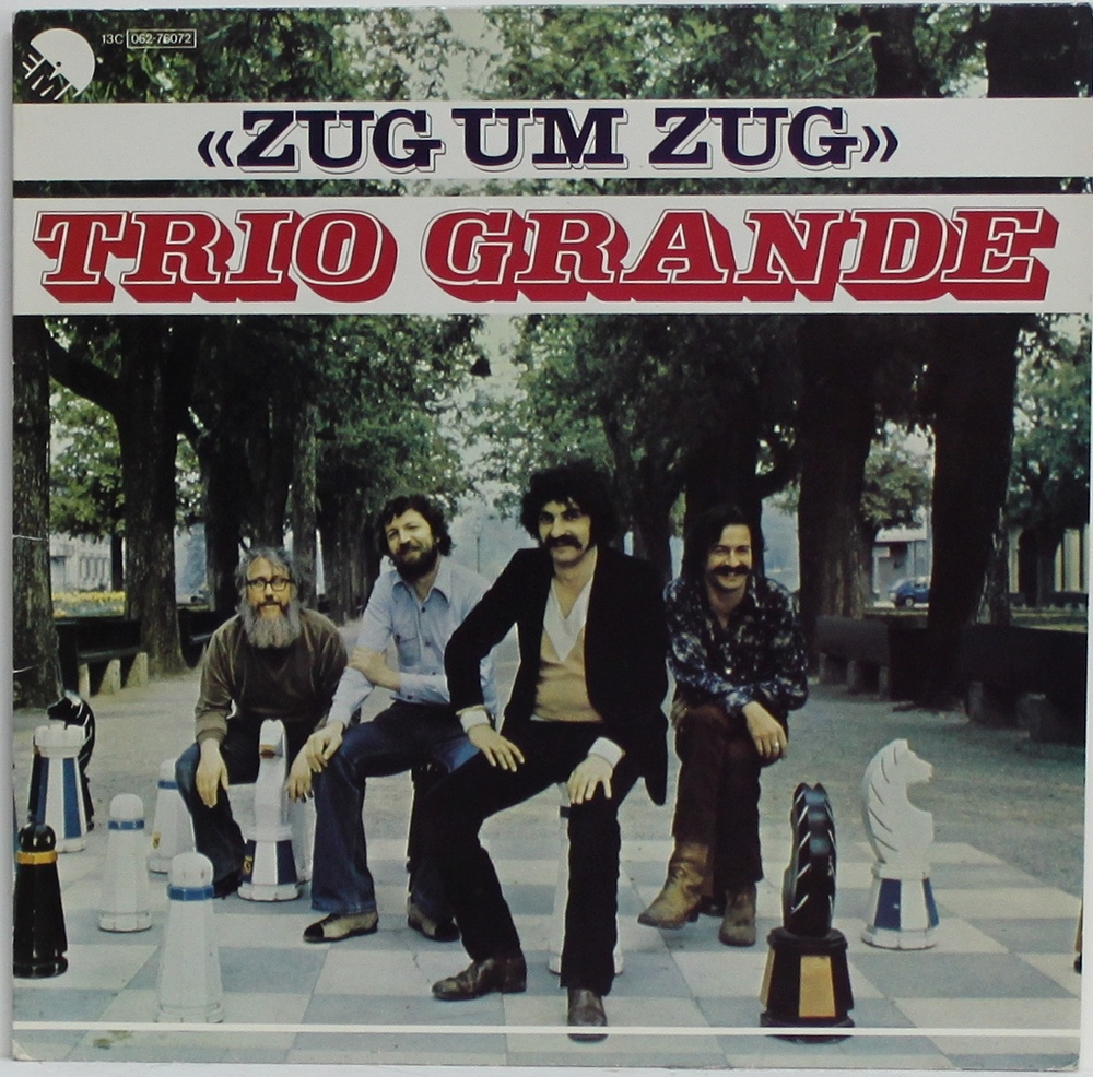 Schallplatte. Trio Grande. "Zug um Zug". LP – Schallplatte, 13C 062-76072. EMI Records, ca. 1979.