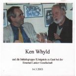 CD. Ken Whyld und die Initiativgruppe Königstein zu Gast bei der Emanuel Lasker Gesellschaft 14.3.