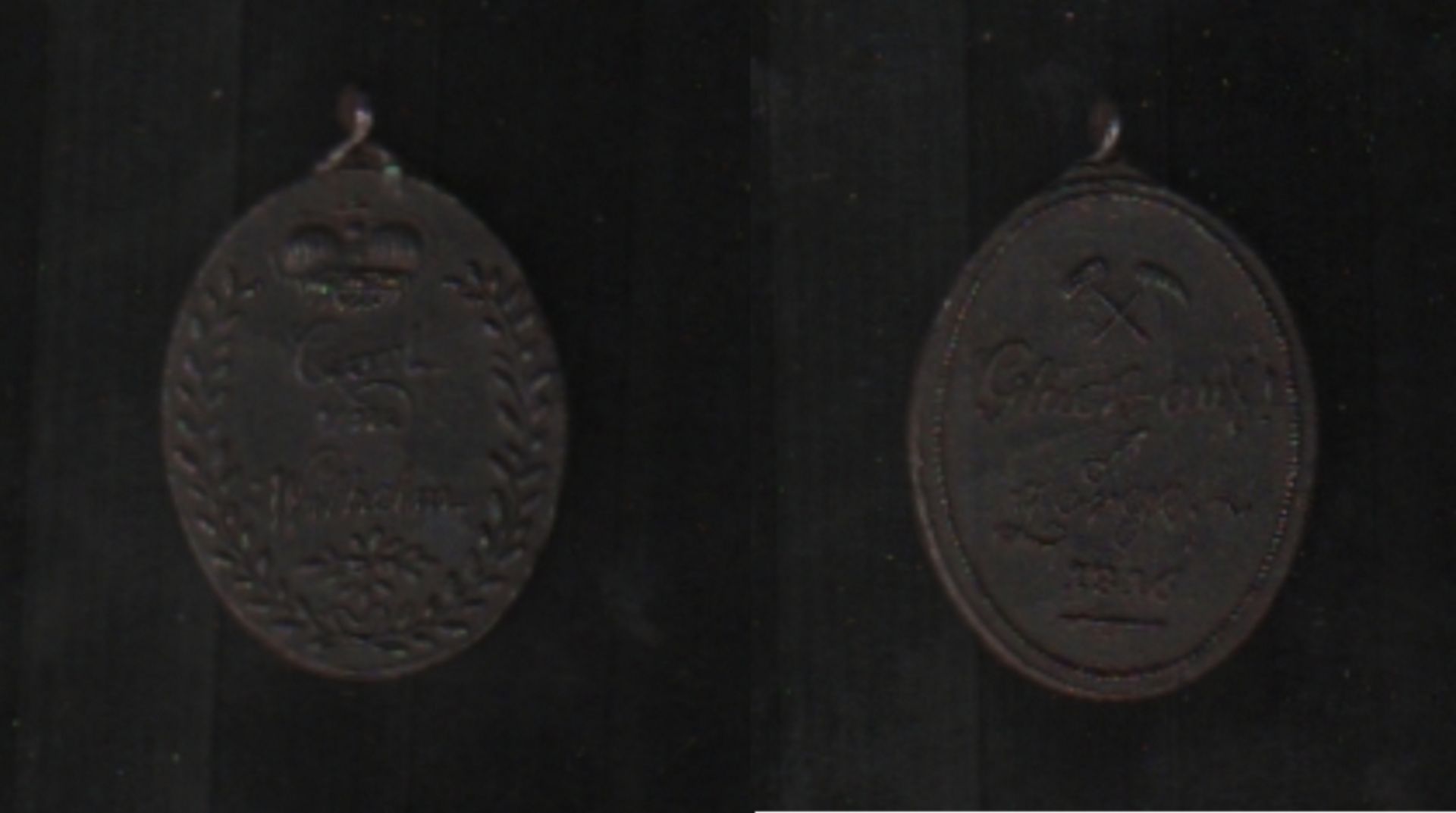 Harz. Zorge. Bergbau - Medaille der Herzöge Carl und Wilhelm von Braunschweig. 1816. Auf der