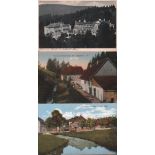 Harz. Clausthal - Zellerfeld. Konvolut von 60 Postkarten und Reproduktionen zum Teil nach alten