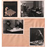 Foto. Radom 1943. 4 gebundene Erinnerungsblätter an das Turnier in Radom 1943 mit 4 schwarzweißen