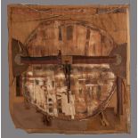 Krijn Giezen (1939-2011). Designer-Wandteppich, verso bez., 156 x 150 cm. **