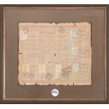 Panamakanal-Wertpapier Nr. 0.458.093. Paris 26. Juni 1888 (Vorläufiger Titel für handelbaren