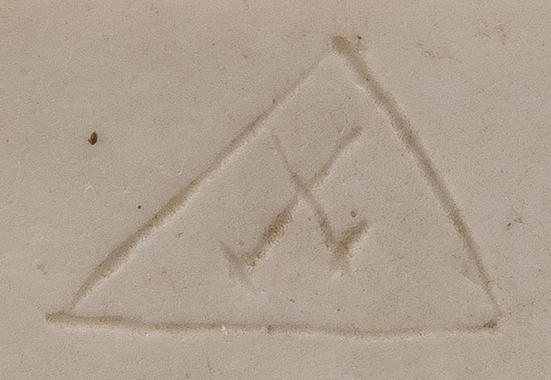 Tanzendes Mädchen. Meissen 1815. Weißes Bisquitporzellan, am Boden eingepresste Schwertermarke, - Image 2 of 3