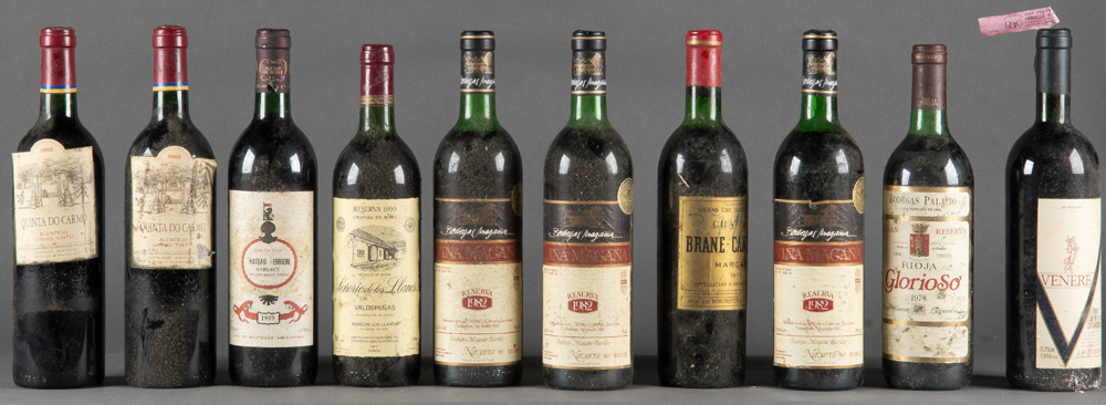Eine ca. 2.200 Flaschen umfassende, bedeutende, alte Sammlung erlesener Weine, meist Rotweine, - Image 49 of 260