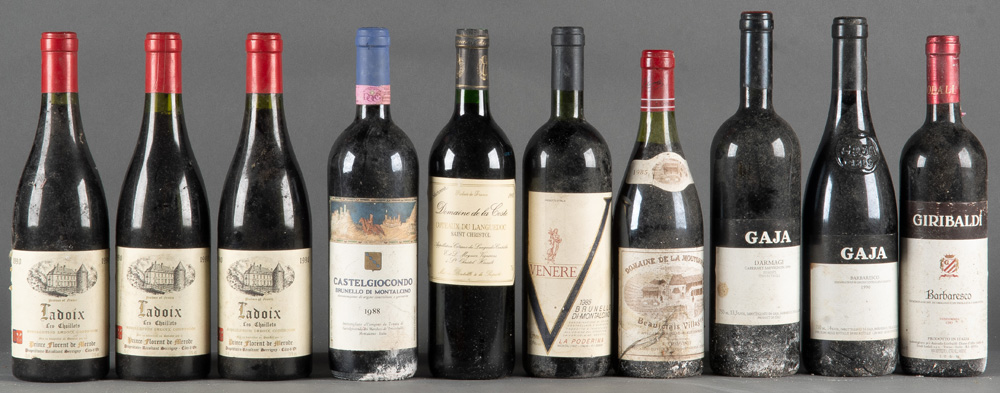 Eine ca. 2.200 Flaschen umfassende, bedeutende, alte Sammlung erlesener Weine, meist Rotweine, - Image 36 of 260