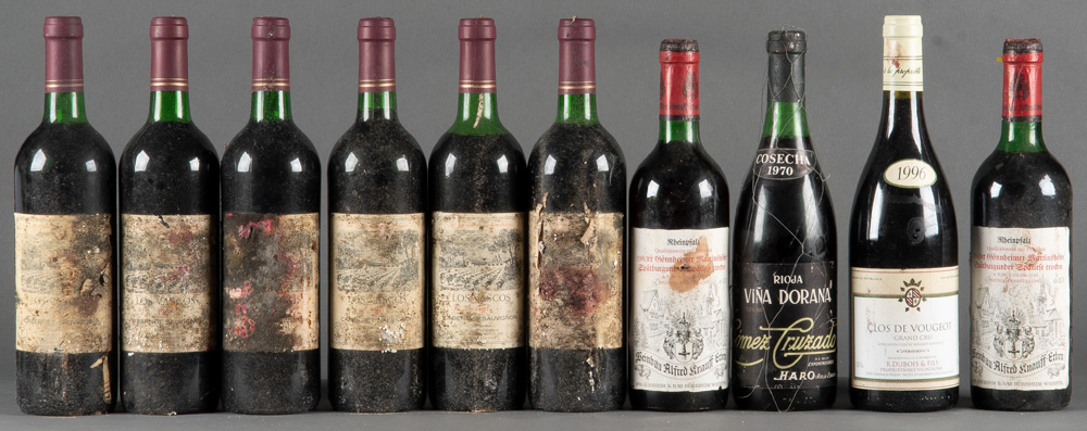 Eine ca. 2.200 Flaschen umfassende, bedeutende, alte Sammlung erlesener Weine, meist Rotweine, - Image 12 of 260