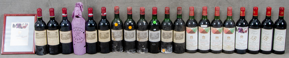 Eine ca. 2.200 Flaschen umfassende, bedeutende, alte Sammlung erlesener Weine, meist Rotweine, - Image 237 of 260