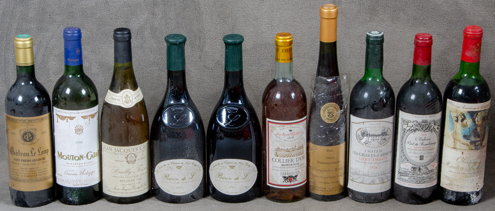 Eine ca. 2.200 Flaschen umfassende, bedeutende, alte Sammlung erlesener Weine, meist Rotweine, - Image 256 of 260