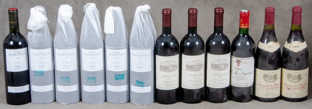 Eine ca. 2.200 Flaschen umfassende, bedeutende, alte Sammlung erlesener Weine, meist Rotweine, - Image 254 of 260