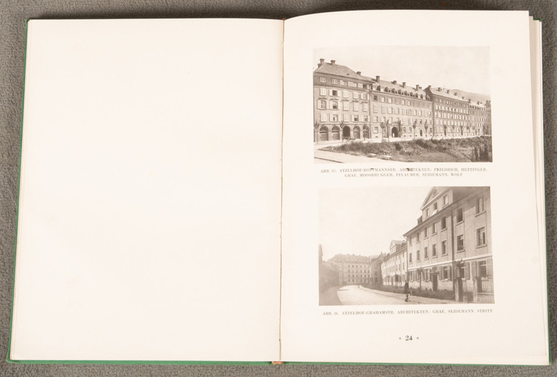Buch „Neue Stadtbaukunst Heidelberg“ von Stadtoberbaurat Haller und Stadtbaurat Rottmann, - Bild 2 aus 2